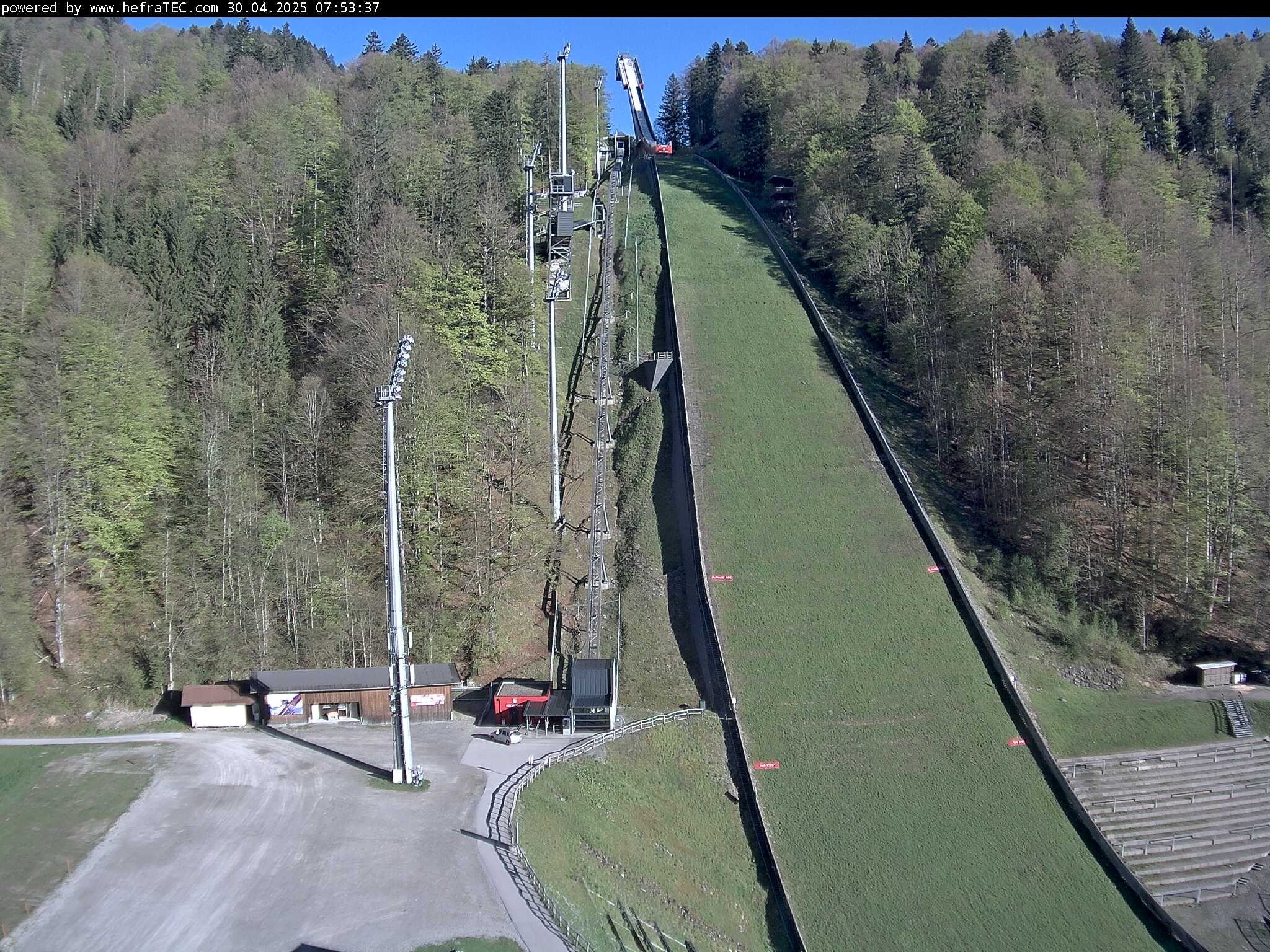 Webcam: Skiflugschanze Oberstdorf Allgäu