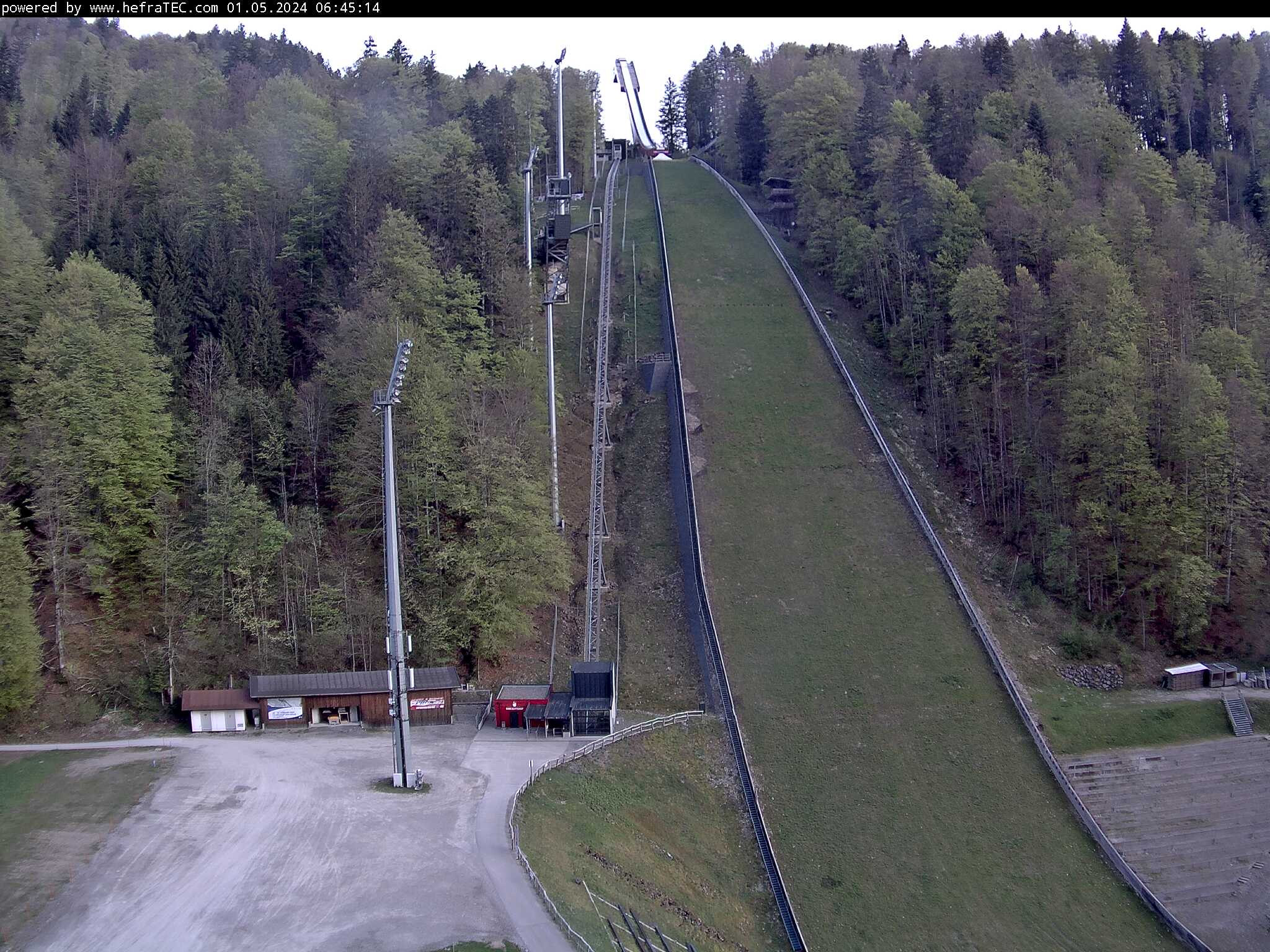 Webcam: Skiflugschanze Oberstdorf Allgäu